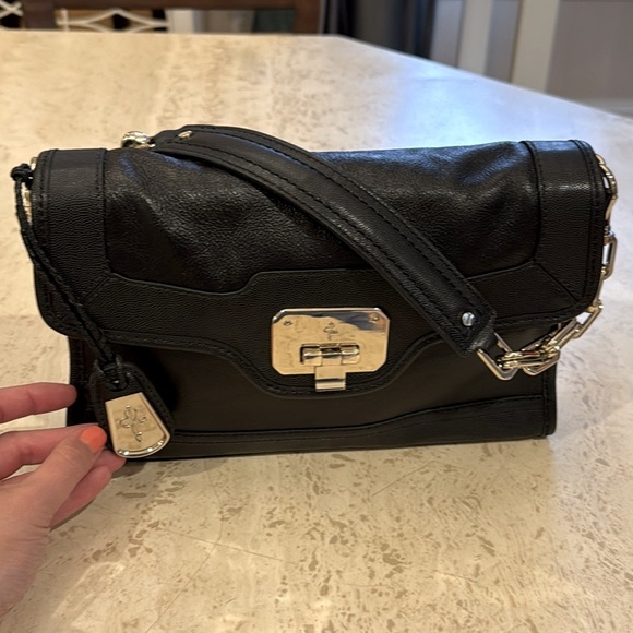 Cole Haan Black Leather Handbag - Picture 3 of 5